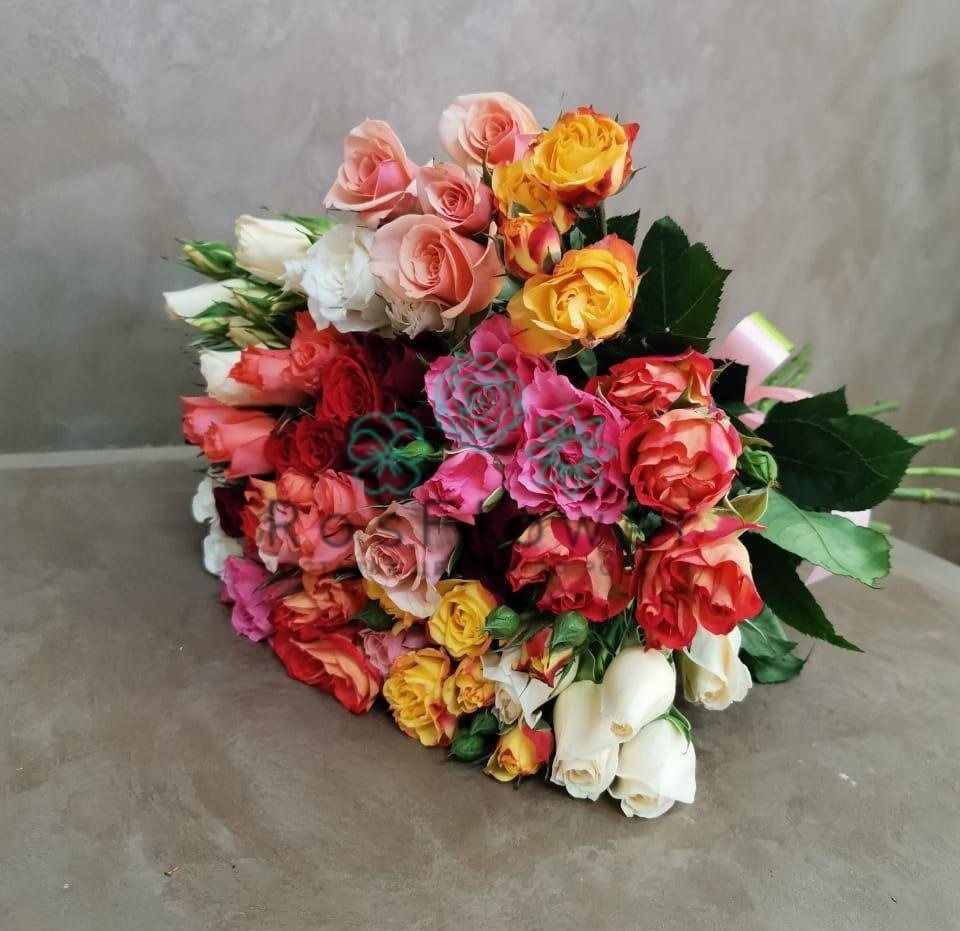 Букет цветов из: Розы в Петропавловке