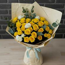 Букет цветов из:  Розы в Петропавловке