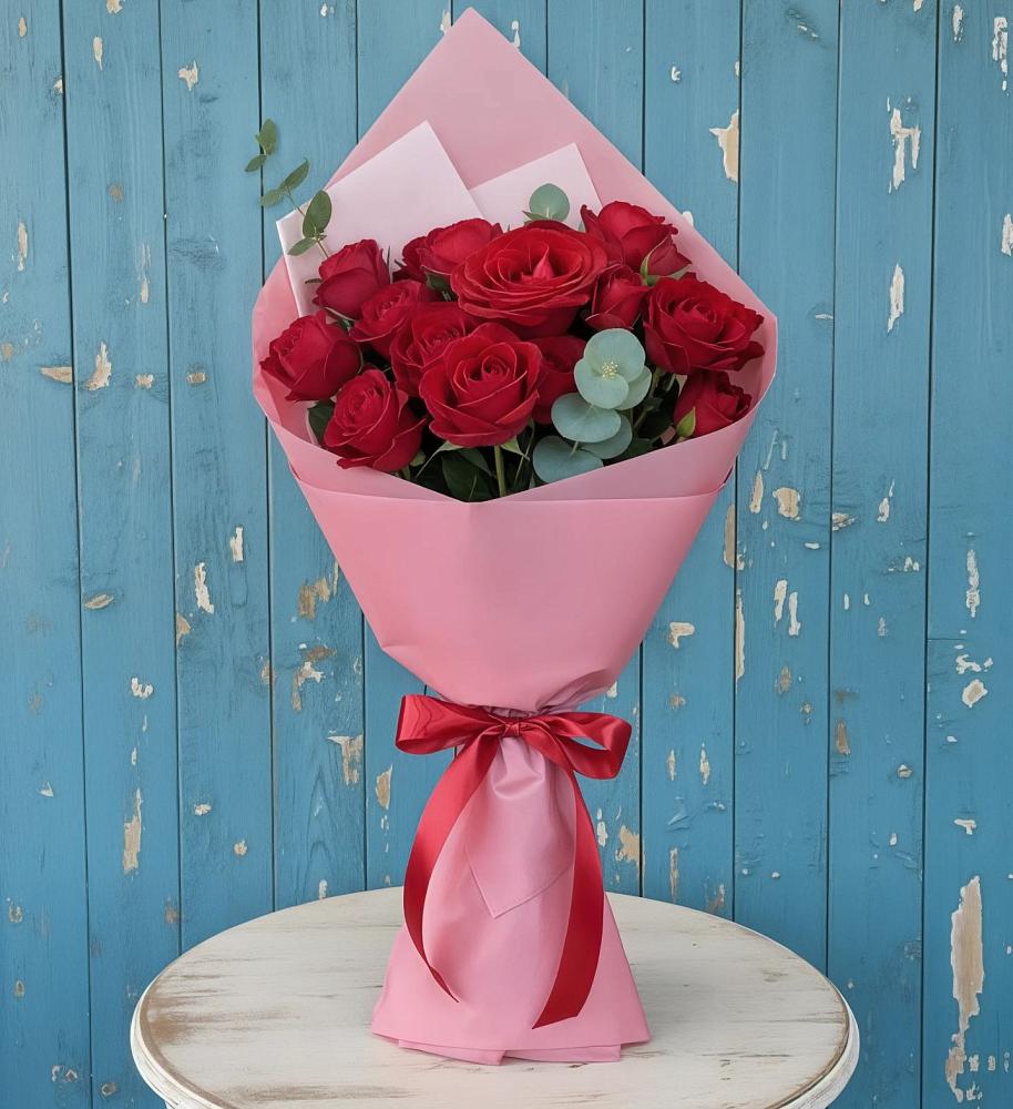 Букет цветов из: Розы в Петропавловке