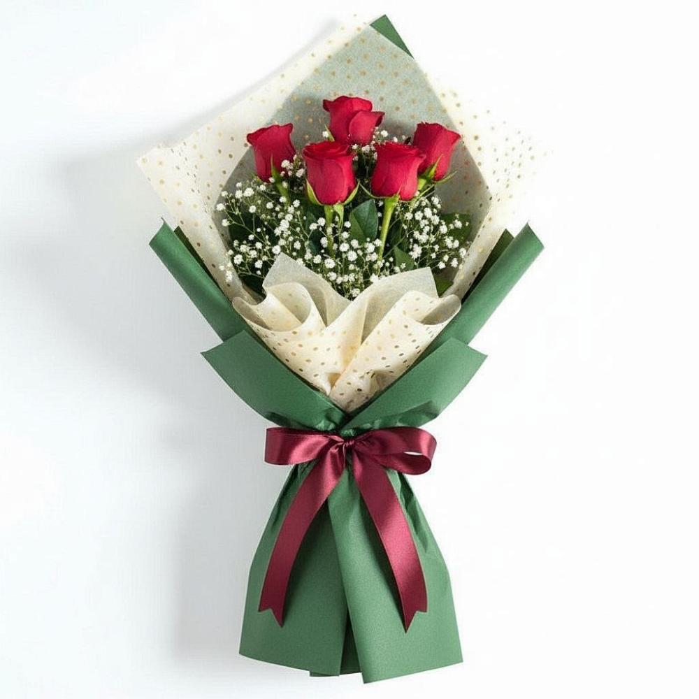 Букет цветов из: Розы в Петропавловке