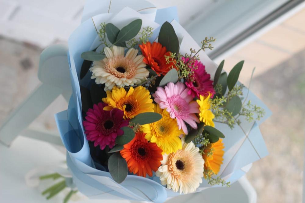 Букет цветов из: Герберы в Петропавловке