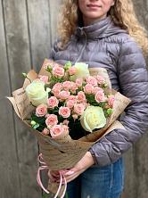 Букет цветов из:  Розы в Петропавловке