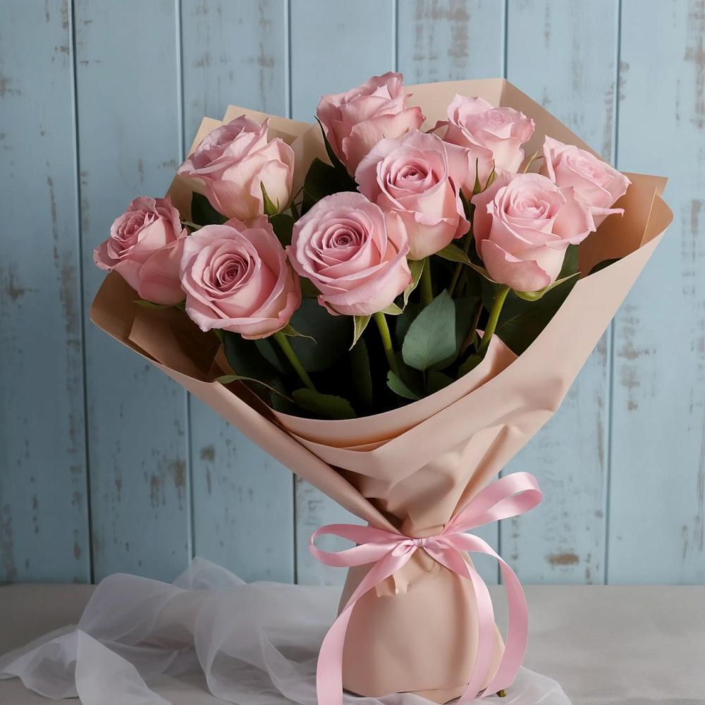 Букет цветов из: Розы в Петропавловке