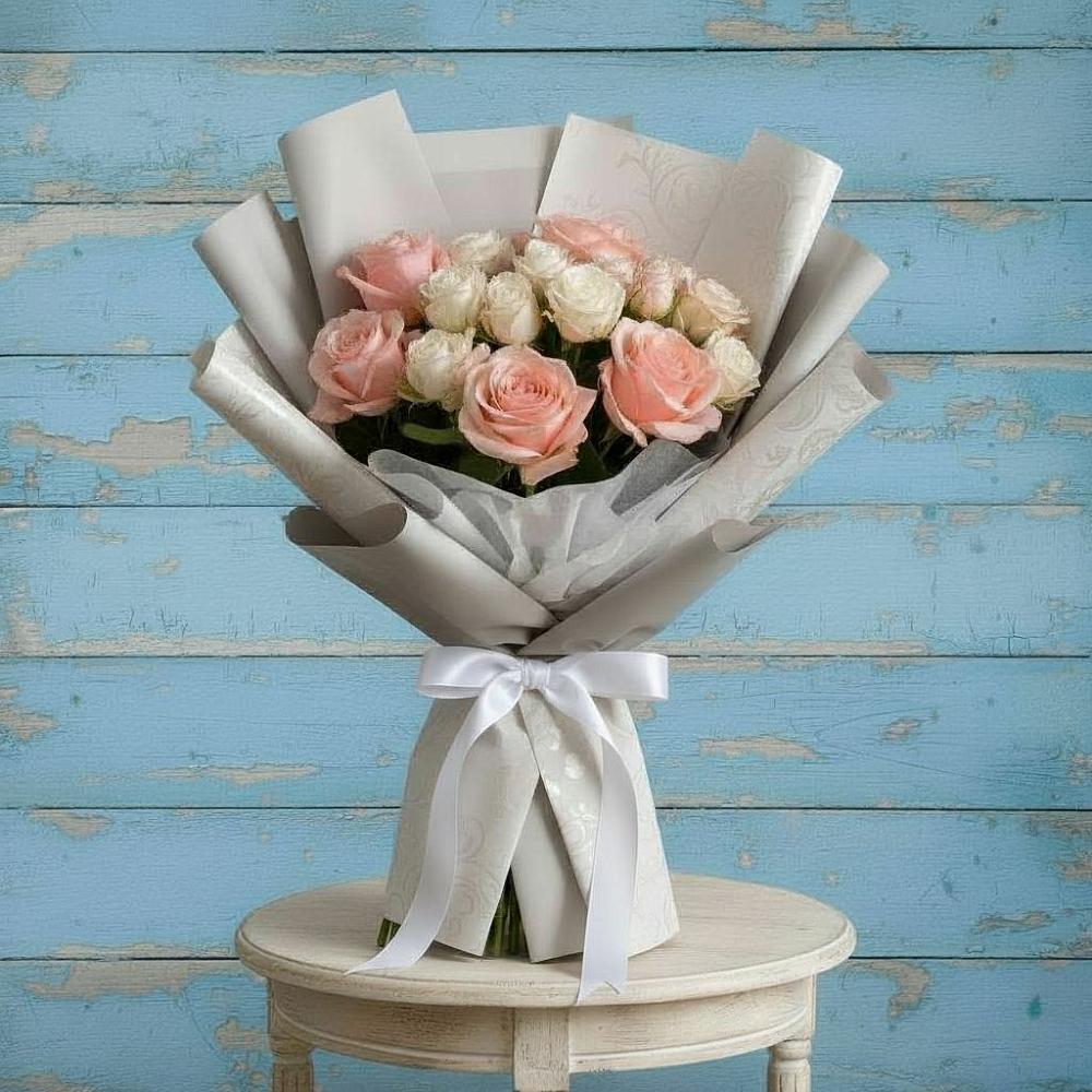 Букет цветов из: Розы в Петропавловке