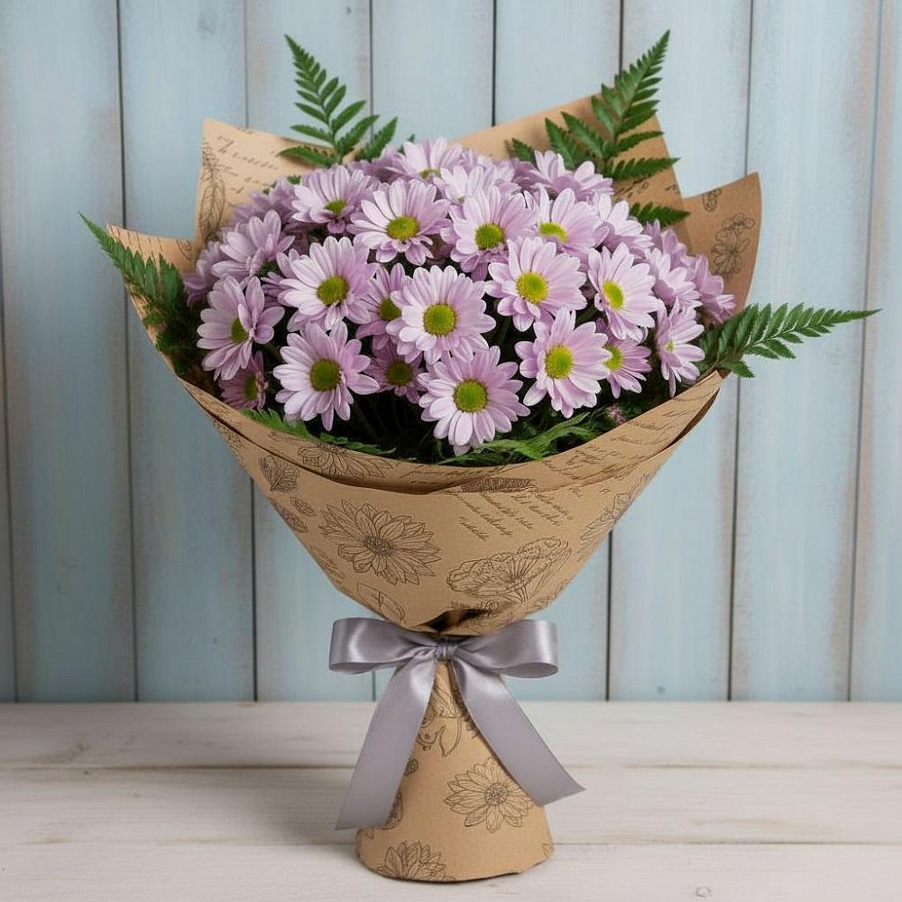 Букет цветов из: Хризантемы в Петропавловке