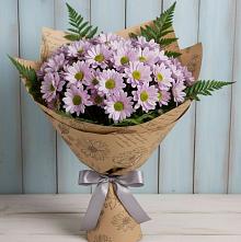 Букет цветов из:  Хризантемы #REPLACE_PRED# Петропавловке