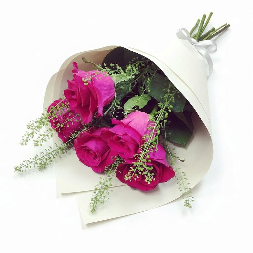 Букет цветов из: Розы в Петропавловке