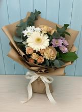 Букет цветов из:  Герберы и Хризантемы #REPLACE_PRED# Петропавловке