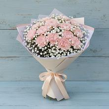 Букет цветов из:  Гвоздики в Петропавловке