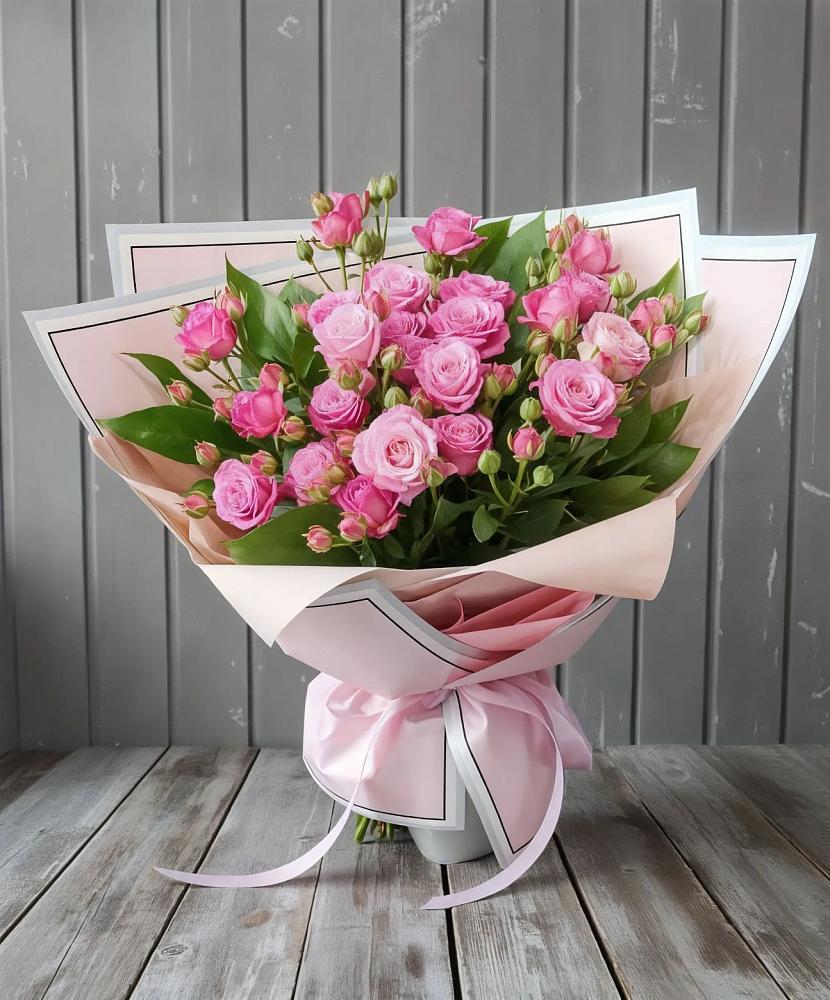 Букет Розовый кустик в Петропавловке