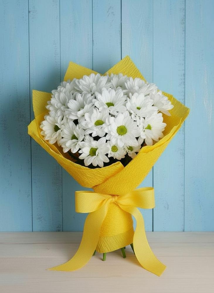 Букет цветов из: Хризантемы в Петропавловке