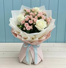 Букет цветов из:  Розы в Петропавловке