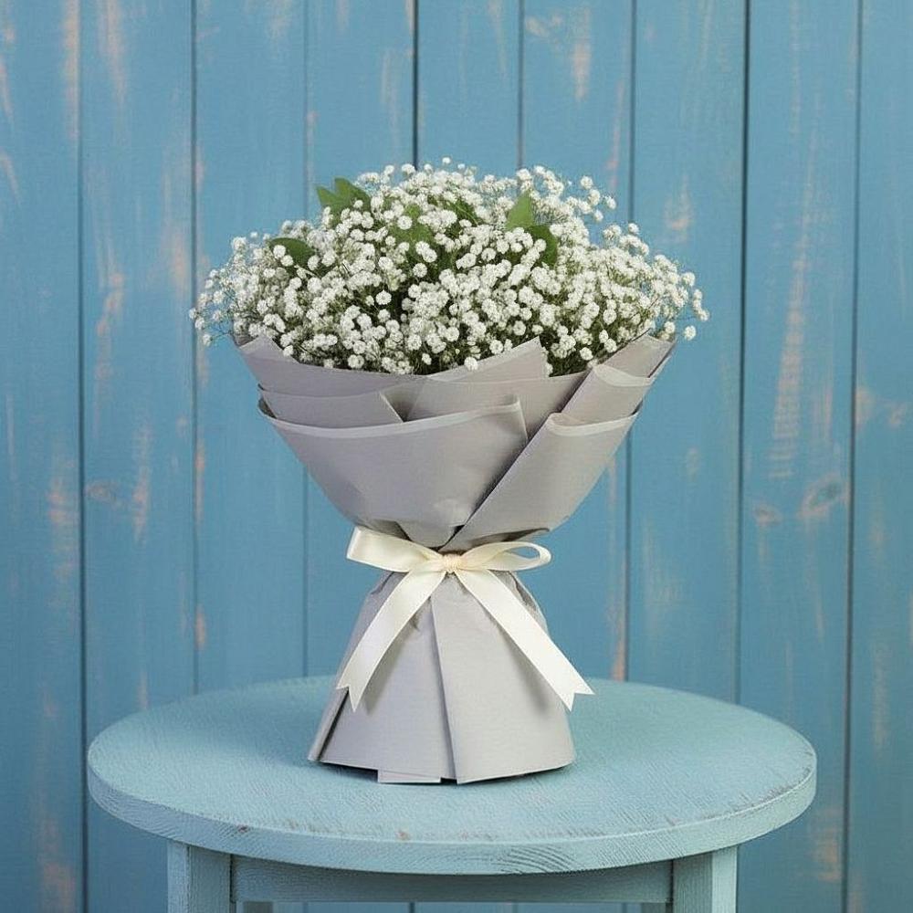 Букет цветов из: Гипсофила в Петропавловке