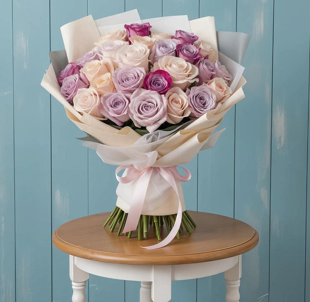 Букет цветов из: Розы в Петропавловке