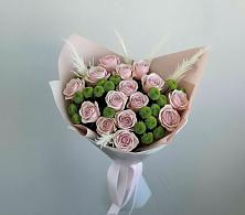 Букет цветов из:  Розы и Хризантемы в Петропавловке