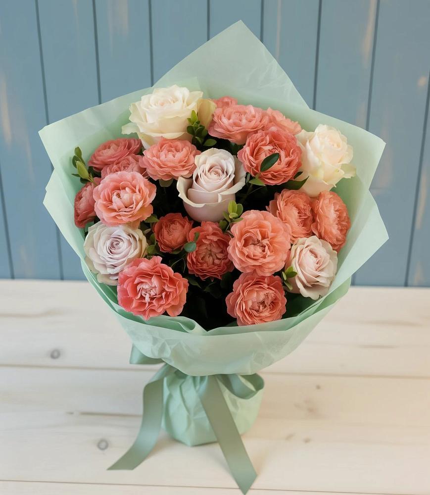 Букет цветов из: Розы в Петропавловке