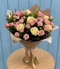 Букет цветов из:  Розы в Петропавловке