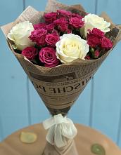 Букет цветов из:  Розы в Петропавловке