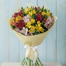 Букет цветов из:  Альстромерии #REPLACE_PRED# Петропавловке