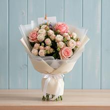 Букет цветов из:  Розы в Петропавловке
