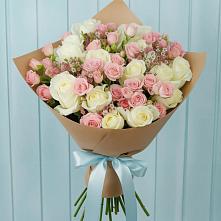Букет цветов из:  Розы в Петропавловке