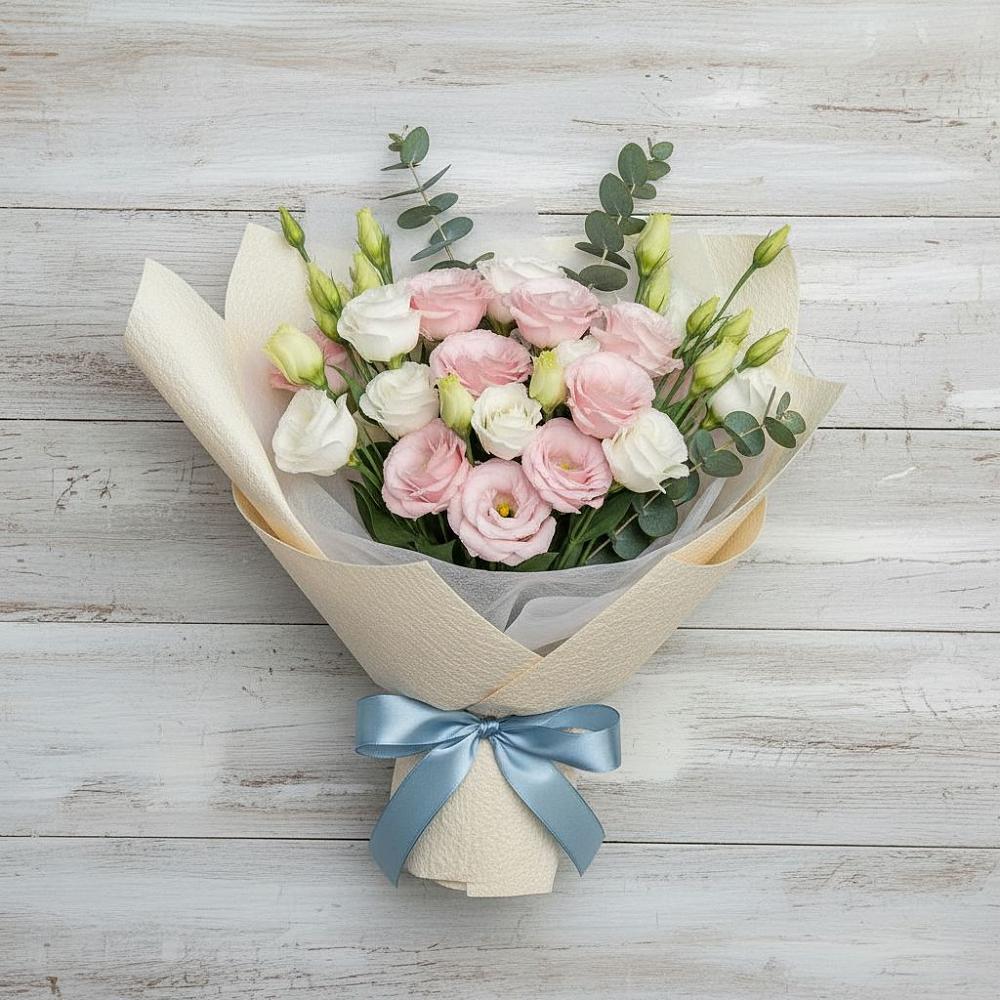 Букет цветов из: Лизиантусы в Петропавловке